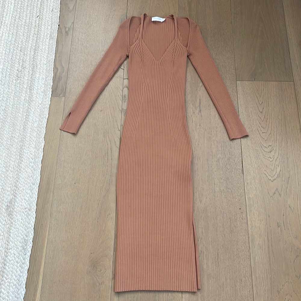Jonathan Simkhai Esperanza Cut Out Dress - Picture 2 of 6